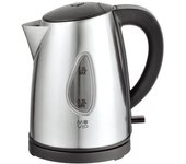 Muvip Hervidor de Agua Electrico 2200W - Capacidad 1L - Cuerpo de Acero Inoxidable - Indicador de Nivel - Base Giratoria
