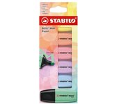 STABILO BOSS MINI marcador 6 pieza(s) Punta de cincel Multicolor