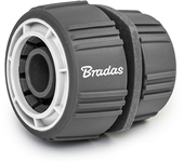 Bradas (White Line Soft), modelo WL-S2101, Conector para manguera 1/2" x 3/4", adaptador profesional para sistemas de riego, conexión segura y estanca