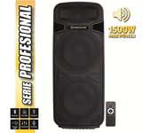 COOLSOUND Pro 500 Altavoz Autoamplificado Bluetooth 1500W 2x15 450W RMS - USB, SD, Entrada Mic. Jack 6.3mm - Mando a Distancia Marca