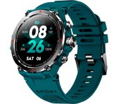 DCU Advance Tecnologic 34157082 Relojes inteligentes y deportivos 3,3 cm (1.3") AMOLED 50 mm Digital 360 x 360 Pixeles Pantalla táctil 4G Negro, Verde GPS (satélite)