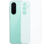 KSIX smart your tech Funda Flexible para Samsung Galaxy A26, Antihuellas, Resistente, Compatible con Carga inalámbrica, Transparente