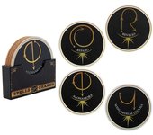 Harry potter pack de 4 posavasos spell & charms