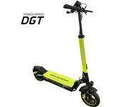 MASCOOTER S4 Lime | Patinete Eléctrico Adultos Homologado DGT - Intermitentes & Regeneración de Batería al Frenar - 600W, 1200W MAX, 25km Autonomía, Ruedas 10" Tubeless - Frenos de Disco con AER