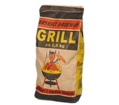 Briqueta Expressgrill 2,0kg, Carbón para Parrillas, Alto Poder Calorífico, Ideal para Asados y Barbacoas.