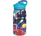 Botella quokka kids termo 445ml acero inox con sipper pop space
