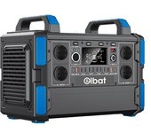 Elbat generador de energia portatil - 1000w - bateria de litio 327.600mah - funcion bms - carga con panel solar - incluye adaptador ac y cargador de coche - puertos usb y tipo c - color negro