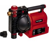 Einhell Bomba de riego automática GE-AW 1042 FS (1050 W, indicadores de nivel de agua/sucidad/succión, protección al vacío, protección térmica o contra quemaduras), rojo/negra