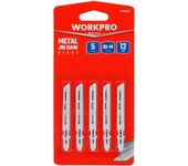 Workpro Hoja Sierra T118BF Sierra de Calar Metal (5 Unidades) - Marca EAN: 6914280071640