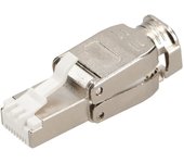 Extralink TOOLLESS RJ45 CAT.6A PLUG conector 1 Metálico