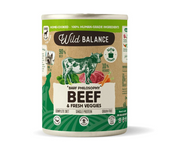 1 x 400 gr Wild Balance Comida Húmeda BARF de Ternera para Perros