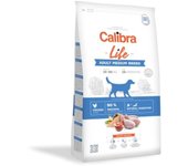 12 +2 Kg ¡Gratis! Calibra dog life adult medium breed pollo comida para perros