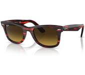 Rayban Gafas De Sol Ray-Ban Wayfarer Rb 2140 50 136285 Rojo A Rayas