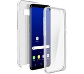 Avizar Funda Doble de Silicona Transparente para Samsung Galaxy S8