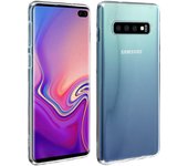 Avizar Funda de Silicona Flexible Transparente para Samsung Galaxy S10
