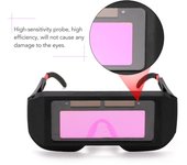 Energía solar profesional Auto Oscurecimiento de la soldadura Gafas de seguridad antirreflectante gafas de soldadura ultravioleta
