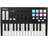 WORLDE Panda MINI II Controlador de teclado MIDI USB portátil de 25 teclas
