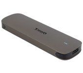 TooQ Caja Externa para SSD M.2 NGFF Marrón