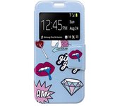 Cool Funda Flip Cover Dibujos Lips para iPhone X / iPhone XS