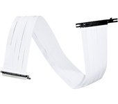 Lian-Li Riser PCI-e 600 Cable Elevador PCIe x4 60cm Blanco