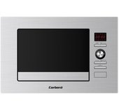 Corberó CMICP100 Microondas Integrable con Grill 20L 800W Acero Inoxidable