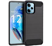 Cool Carcasa Carbón Negro para Xiaomi Redmi Note 12 Pro 5G