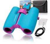 Bresser Junior Prismáticos Infantiles 6x21mm Azul/Rosa