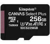 Kingston Canvas Select Plus MicroSDXC 256GB UHS-I V30 Clase 10