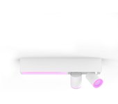 Philips Hue White & Color Ambiance Plafón Centris de dos focos - Blanco