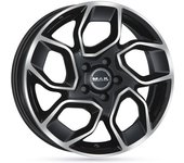 Llanta Mak Express 7x17 5x118 Et62 70.1 Black