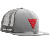 Dainese 9Fifty Trucker Snapback Cap - Gris Rojo (un tamaño)