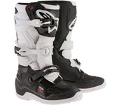 Alpinestars Tech 7S Botas juveniles de motocross - Negro Blanco (37)