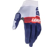Leatt 1.5 GripR 2024 Guantes de motocross - Negro Blanco Rojo (2XL)