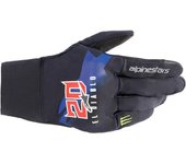 Alpinestars FQ20 Reef Monster Guantes de motocicleta - Negro Rojo Azul (2XL)