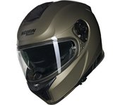 Nolan N80-8 Classico Nobile N-Com Casco - Marrón (XS)