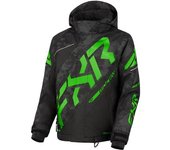 FXR CX Chaqueta para motos de nieve para jóvenes - Verde (36)