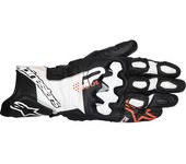 Alpinestars Gp Plus R V3 Guantes de moto - Negro Blanco Rojo (2XL)