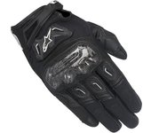 Alpinestars Stella SMX-2 Air Carbon V2 Guantes de la motocicleta de las señoras - Negro