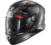 Shark Skwal 2.2 Venger Casco - Negro Rojo (XS)