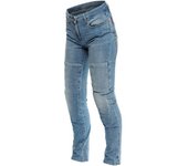 Dainese Denim Stone Slim Vaqueros de moto para damas - Azul (28)