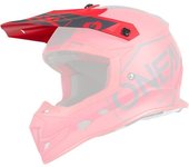 Oneal 5Series Hexx Visera casco - Rojo (un tamaño)