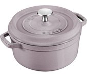 Staub La Cocotte 18 cm, redondo, Rosa Cerezo, Hierro fundido