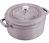 Staub La Cocotte 20 cm, redondo, Rosa Cerezo, Hierro fundido