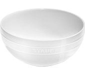 Staub Ceramique Cuenco 24 cm, Cerámica, Blanco