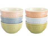 Staub Ceramique Set de boles macarrón 12 cm / 6-pzs, Cerámica