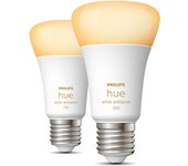 Philips Hue White Ambiance Bombilla inteligente A60 - E27 - 1100 (paquete de 2)