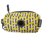 Gotoo Porta bolsas estampado azul para perros