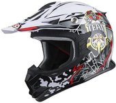 NZI Knobby Team White Casco Cross