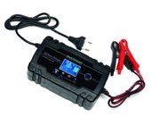 Overmust Cargador Coche 12V-8A 24V-4A, USB-C, Protección Sobrecarga, Compatible Moto, Barco, Camión