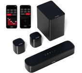 Ultimea Aura A30 Barra de Sonido 5.1 Virtual Surround con Subwoofer y 2 Altavoces Surround 250W